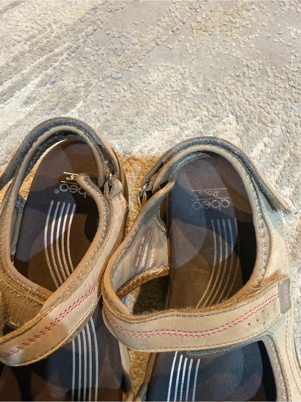Abeo leather sandals